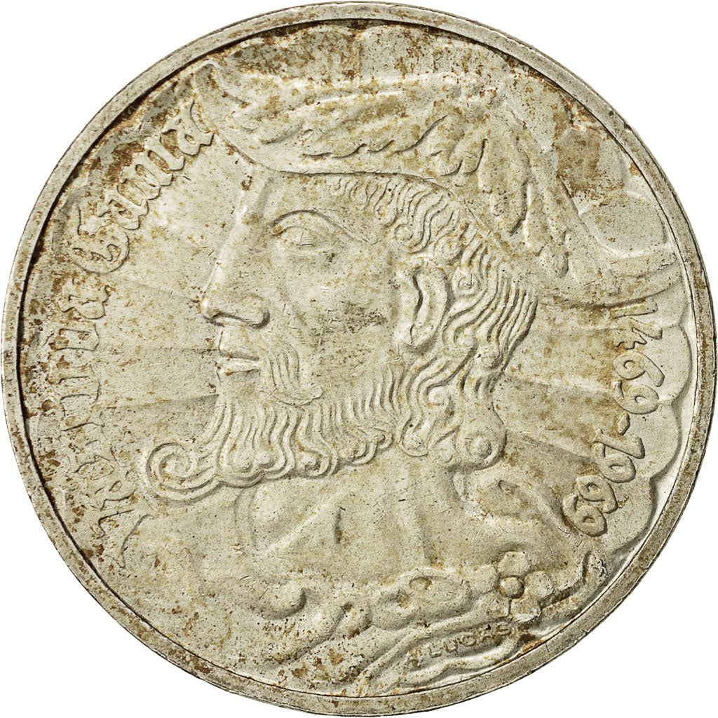 Coin, Portugal, 50 Escudos, 1969, EF(40-45), Silver, KM:598