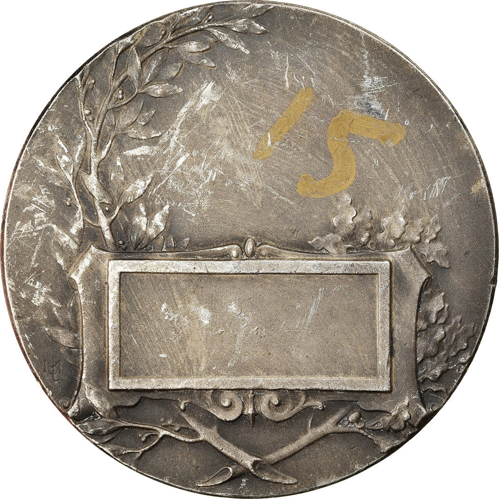 France, Medal, Course de Bateaux, Shipping, Mattei, AU(50-53), Silvered bronze