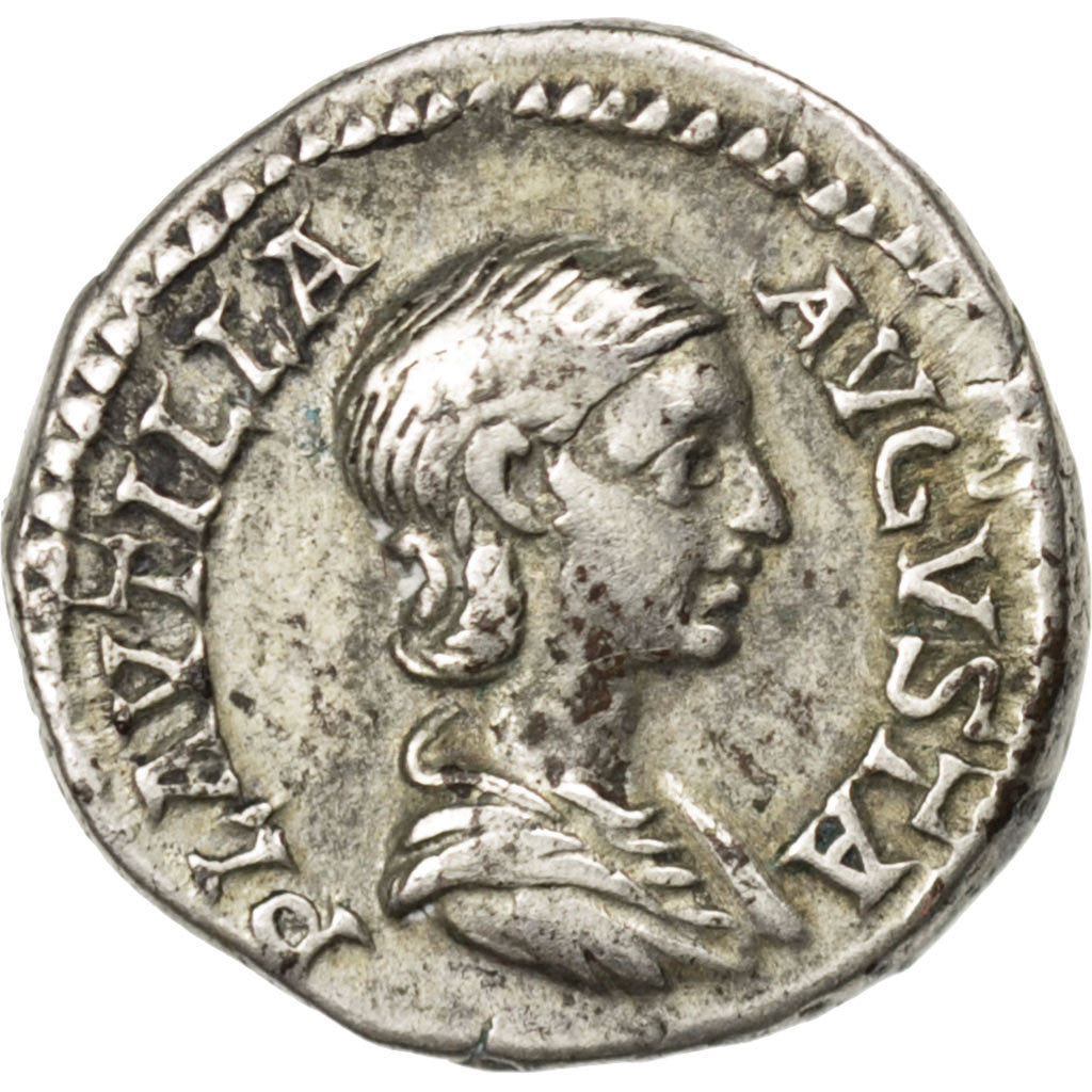 Coin, Plautilla, Denarius, 211, EF(40-45), Silver, RIC:367