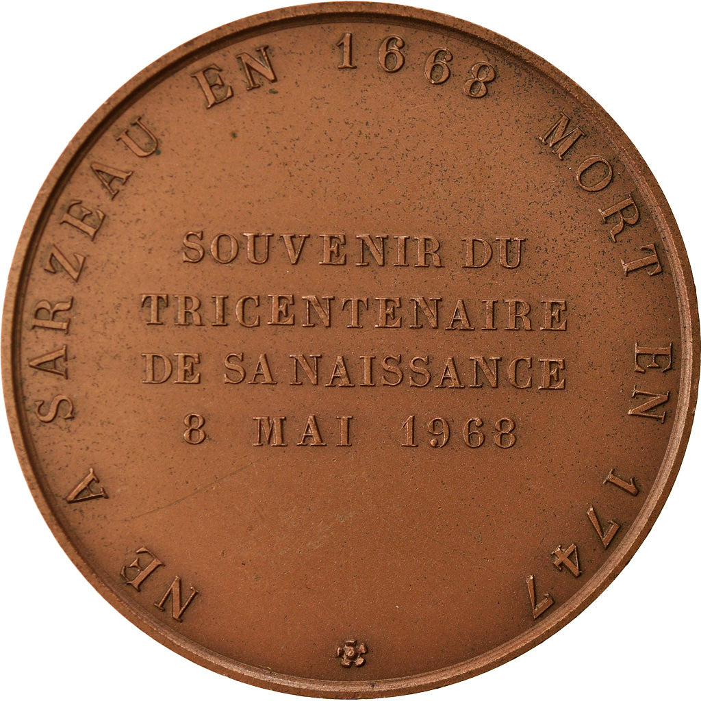 France, Médaille, Littérature, Alain René Le Sage, Boulogne sur mer, Sarzeau