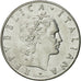 Coin, Italy, 50 Lire, 1976, Rome, EF(40-45), Stainless Steel, KM:95.1