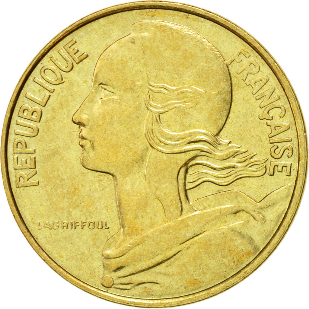 Coin, France, Marianne, 10 Centimes, 1997, Paris, AU(50-53), Aluminum-Bronze