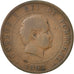 Coin, Portugal, Carlos I, 20 Reis, 1892, VF(20-25), Bronze, KM:533