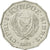 Coin, Cyprus, Half Cent, 1983, EF(40-45), Aluminum, KM:52