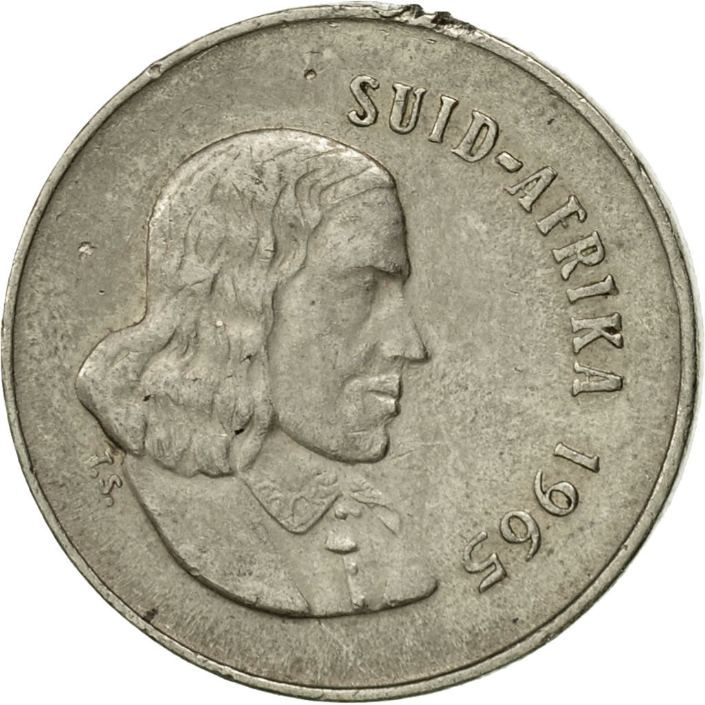 Monnaie, Afrique du Sud, 5 Cents, 1965, TTB, Nickel, KM:67.1