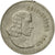 Moneda, Sudáfrica, 5 Cents, 1965, MBC, Níquel, KM:67.1