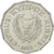 Coin, Cyprus, Half Cent, 1983, EF(40-45), Aluminum, KM:52