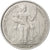 Moneta, Nowa Kaledonia, 5 Francs, 1952, EF(40-45), Aluminium, KM:4, Lecompte:71