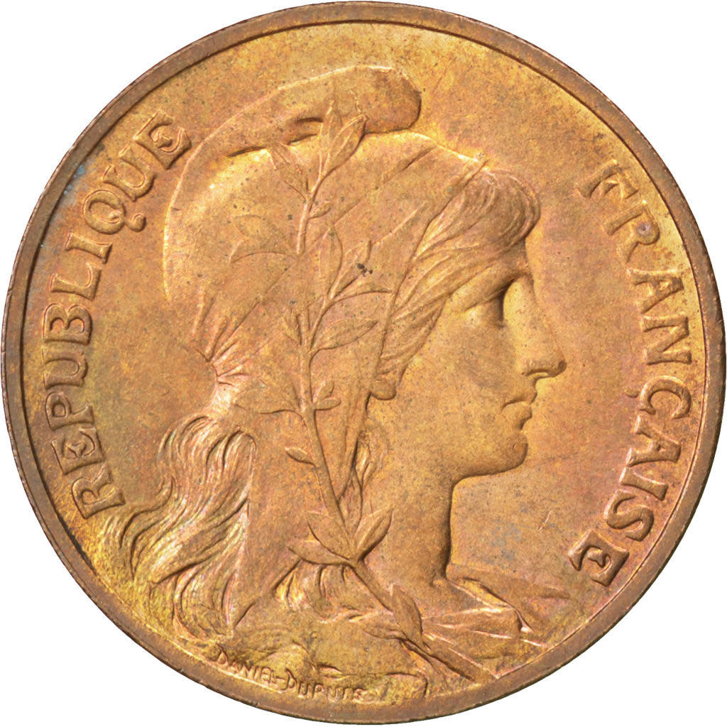 Coin, France, Dupuis, 10 Centimes, 1907, MS(64), Bronze, KM:843, Gadoury:277