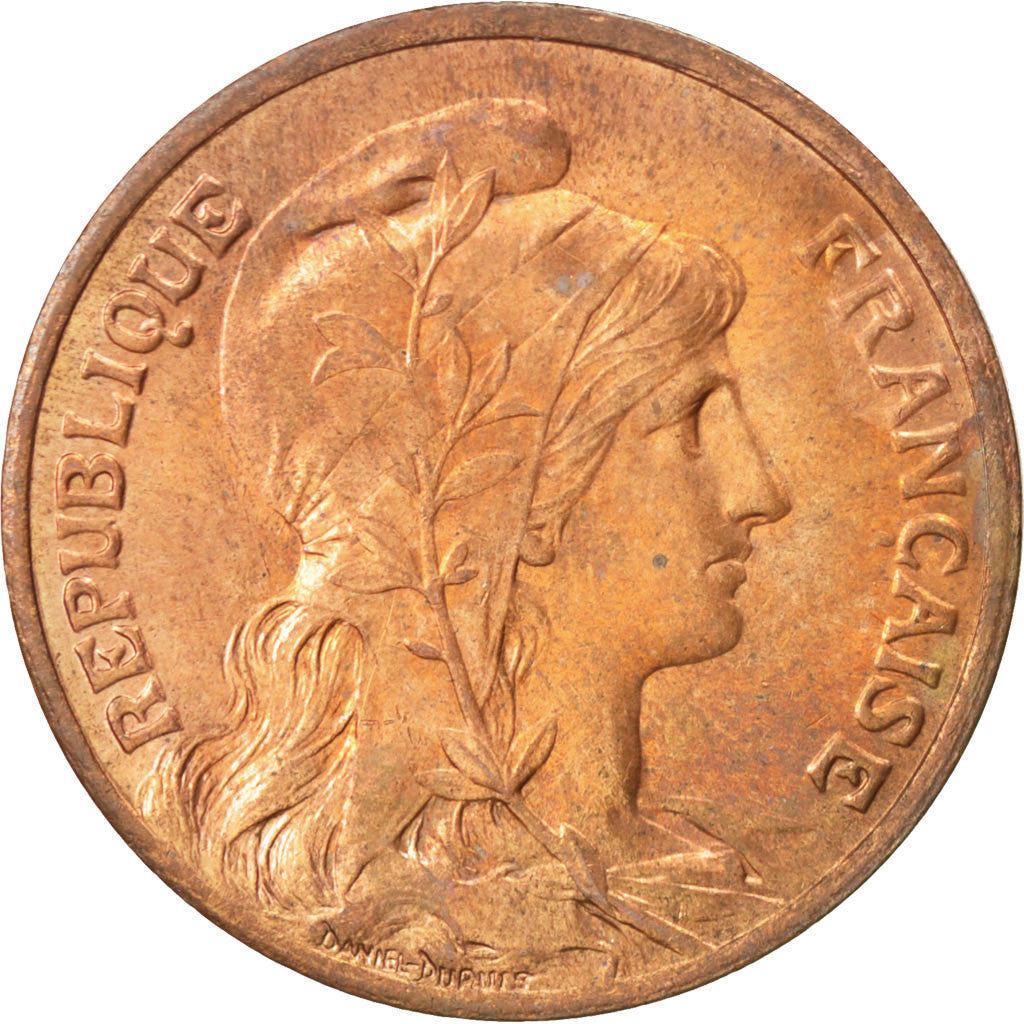 Coin, France, Dupuis, 10 Centimes, 1913, MS(63), Bronze, KM:843, Gadoury:277