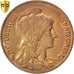 France, 10 Centimes, Daniel-Dupuis, 1910, Paris, Bronze, PCGS, MS64RB