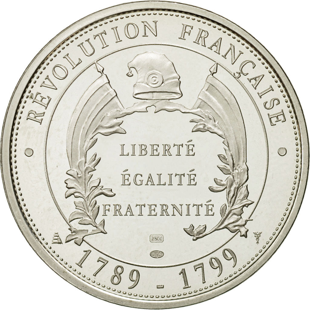 Francia, Medal, Déclaration des Droits de l'Homme, 1989, Proof, SPL, Argento