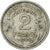 Moneta, Francia, Morlon, 2 Francs, 1945, Paris, MB+, Alluminio, KM:886a.1
