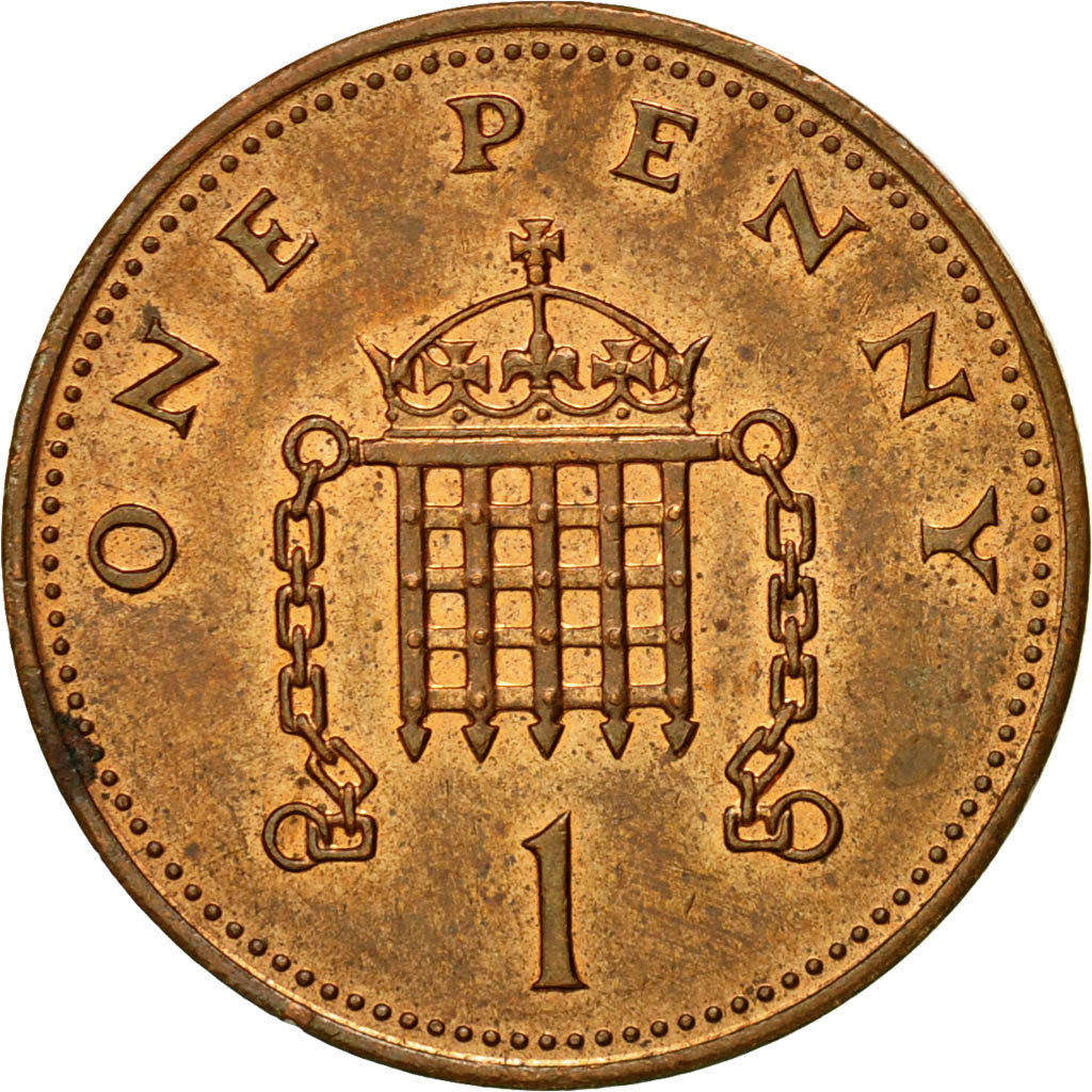 Coin, Great Britain, Elizabeth II, Penny, 1988, EF(40-45), Bronze, KM:935