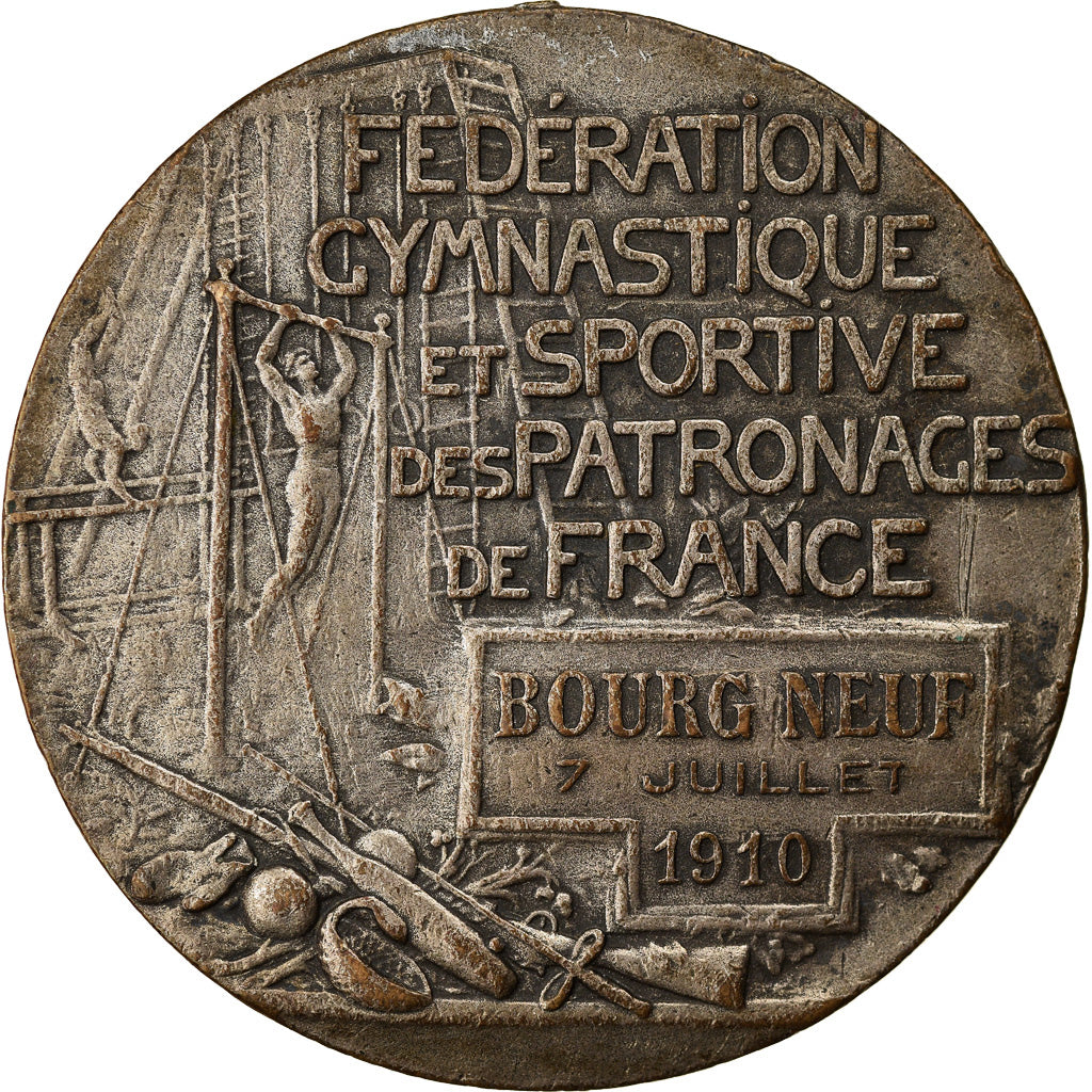 Francia, medaglia, Fédération Gymnastique et Sportive des Patronages de