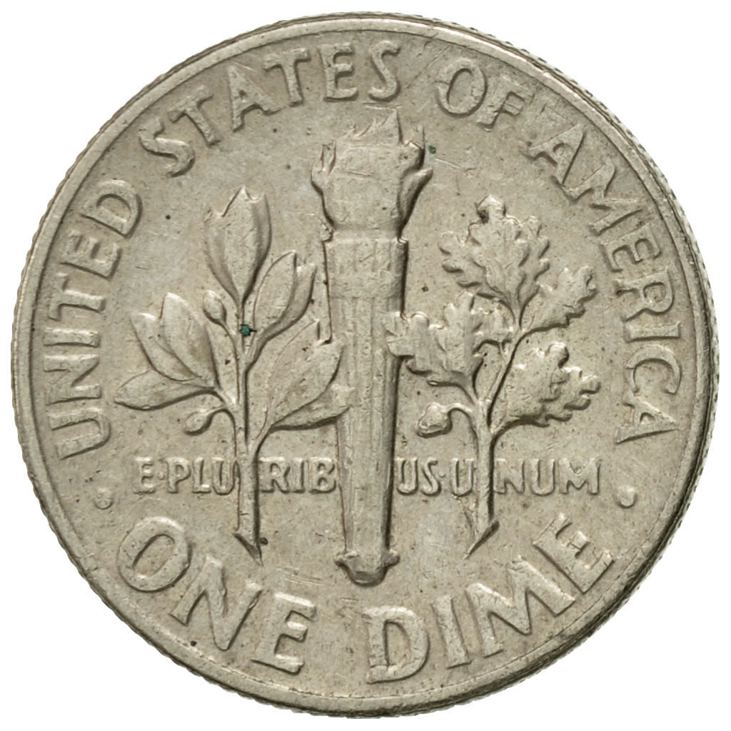 Coin, United States, Roosevelt Dime, Dime, 1966, U.S. Mint, Philadelphia