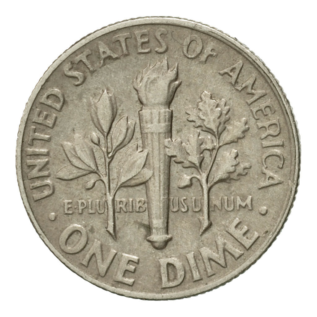 Coin, United States, Roosevelt Dime, Dime, 1965, U.S. Mint, Philadelphia