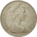 Coin, Great Britain, Elizabeth II, 10 New Pence, 1968, EF(40-45), Copper-nickel