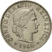 Münze, Schweiz, 20 Rappen, 1960, Bern, SS+, Copper-nickel, KM:29a