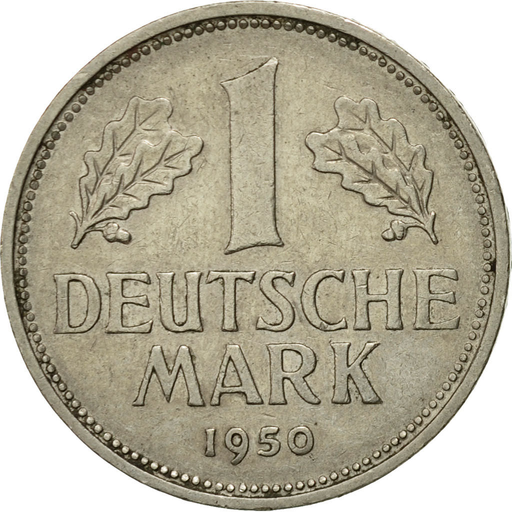Münze, Bundesrepublik Deutschland, Mark, 1950, Munich, SS, Copper-nickel