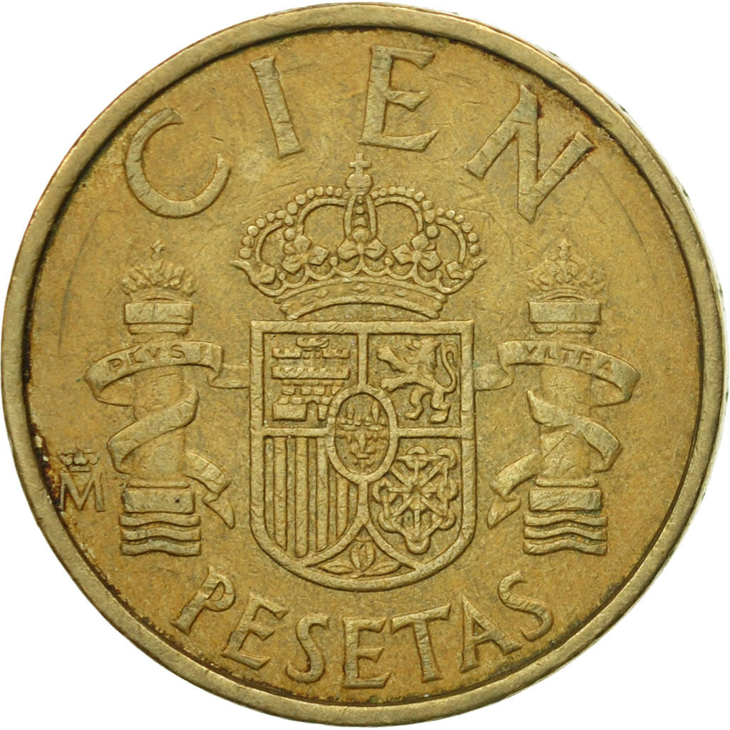 Moneda, España, Juan Carlos I, 100 Pesetas, 1983, Madrid, MBC, Aluminio -