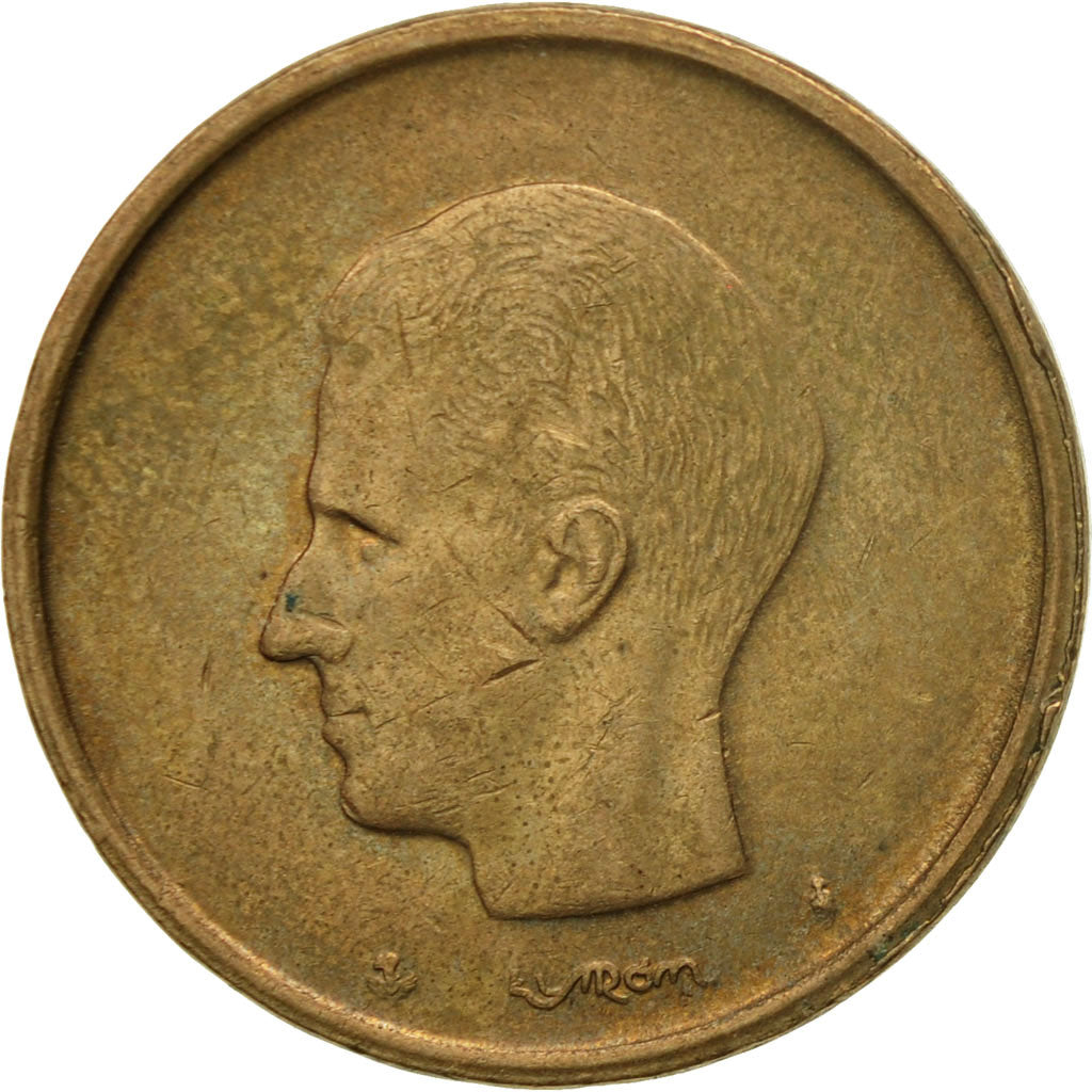 Coin, Belgium, 20 Francs, 20 Frank, 1981, EF(40-45), Nickel-Bronze, KM:159