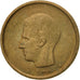 Moneta, Belgia, 20 Francs, 20 Frank, 1981, EF(40-45), Nikiel-Brąz, KM:159