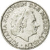Coin, Netherlands, Juliana, Gulden, 1957, AU(55-58), Silver, KM:184