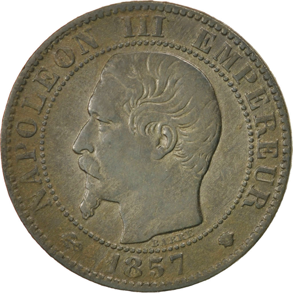Münze, Frankreich, Napoleon III, Napoléon III, 5 Centimes, 1857, Marseille