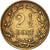 Moneta, Holandia, William III, 2-1/2 Cent, 1886, EF(40-45), Bronze, KM:108.1