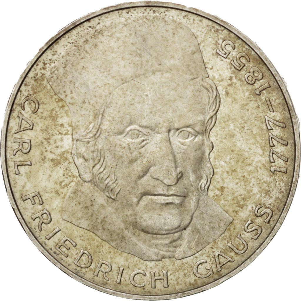 Munten, Federale Duitse Republiek, 5 Mark, 1972, Hambourg, UNC-, Zilver