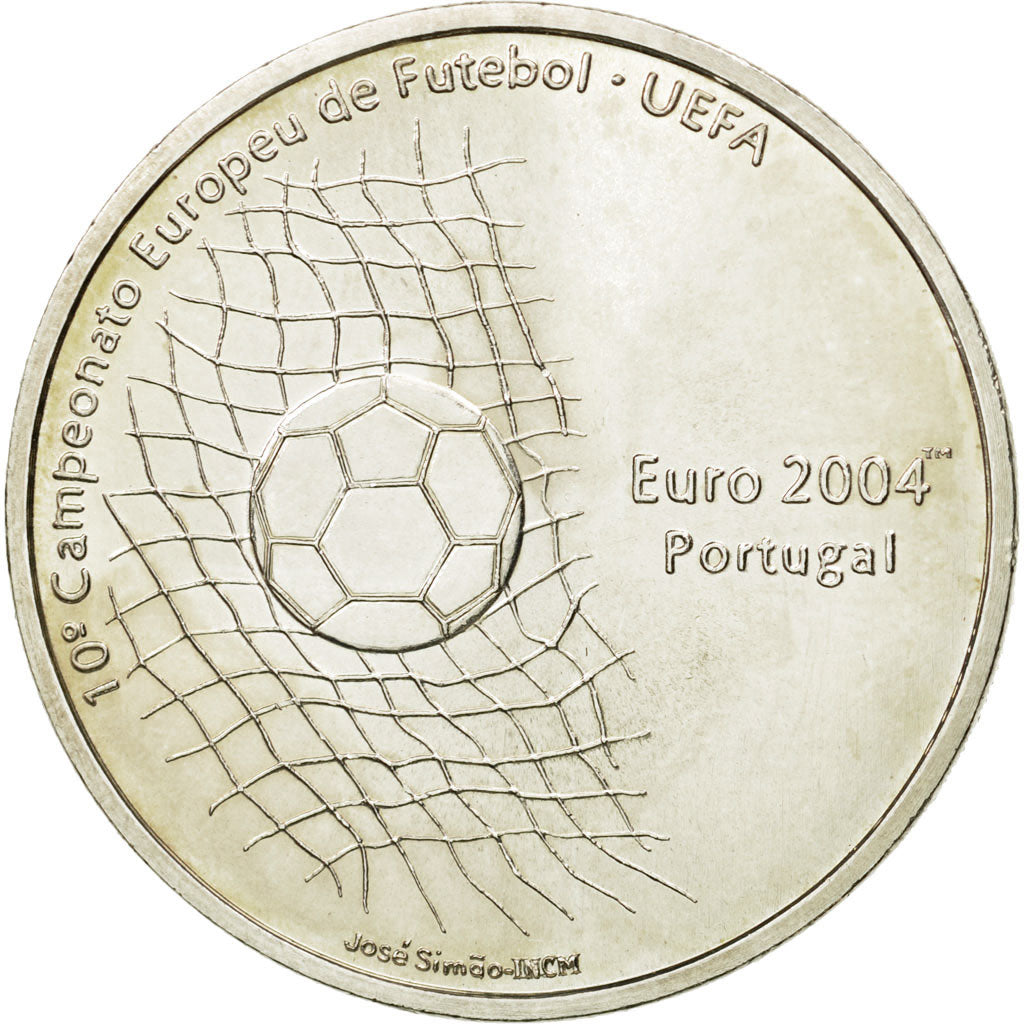 Coin, Portugal, 1000 Escudos, 2001, Lisbon, MS(63), Silver, KM:734