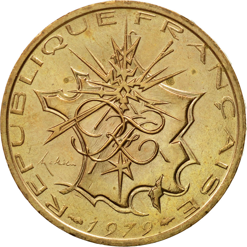 Coin, France, Mathieu, 10 Francs, 1979, Paris, MS(60-62), Nickel-brass, KM:940