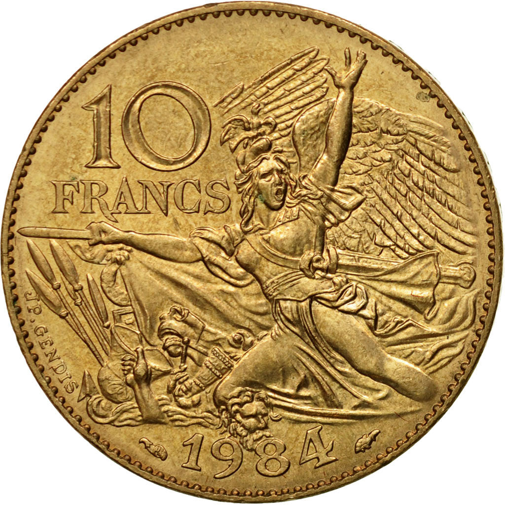 Monnaie, France, François Rude, 10 Francs, 1984, Paris, SPL, Nickel-Bronze