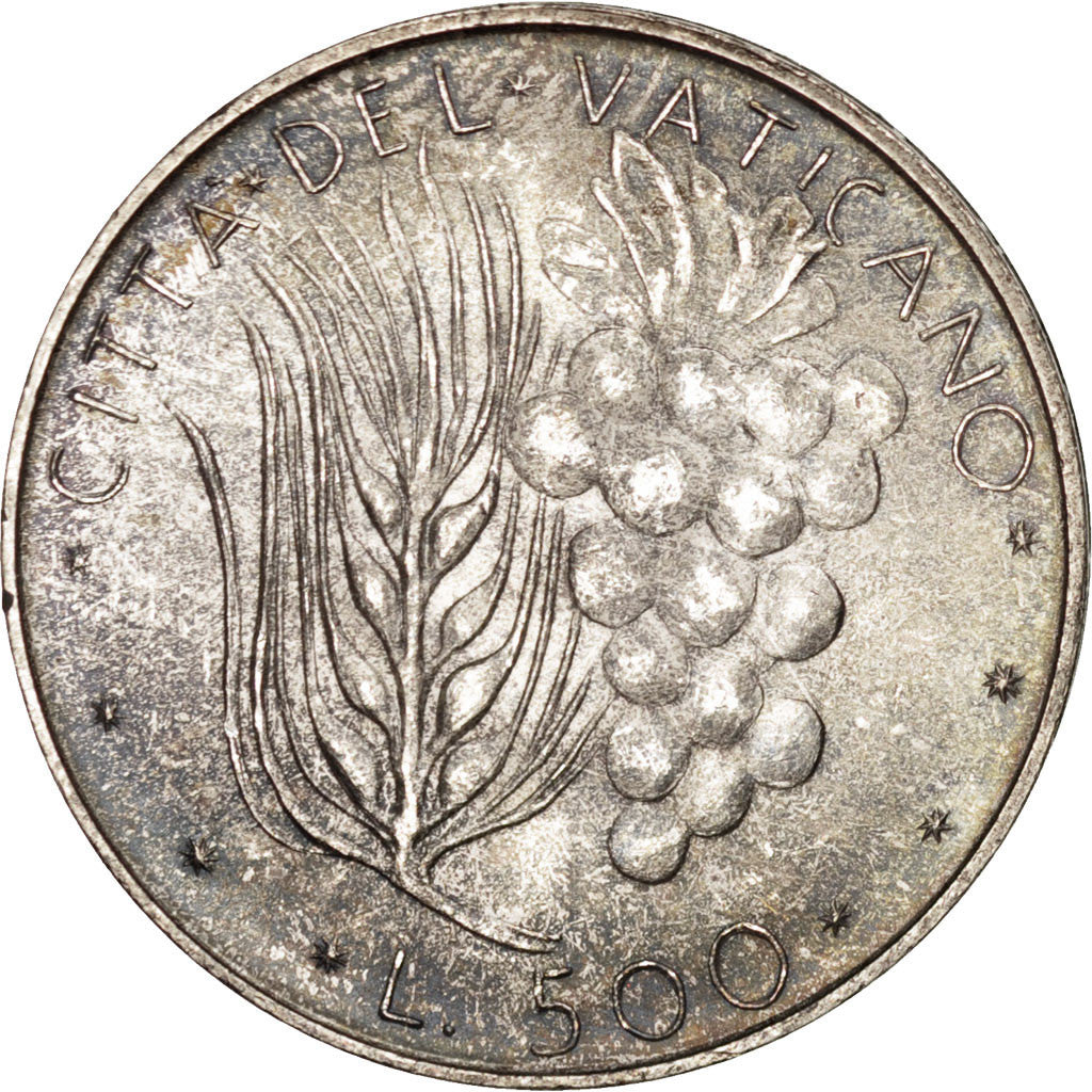 Monnaie, Cité du Vatican, Paul VI, 500 Lire, 1974, SPL, Argent, KM:123