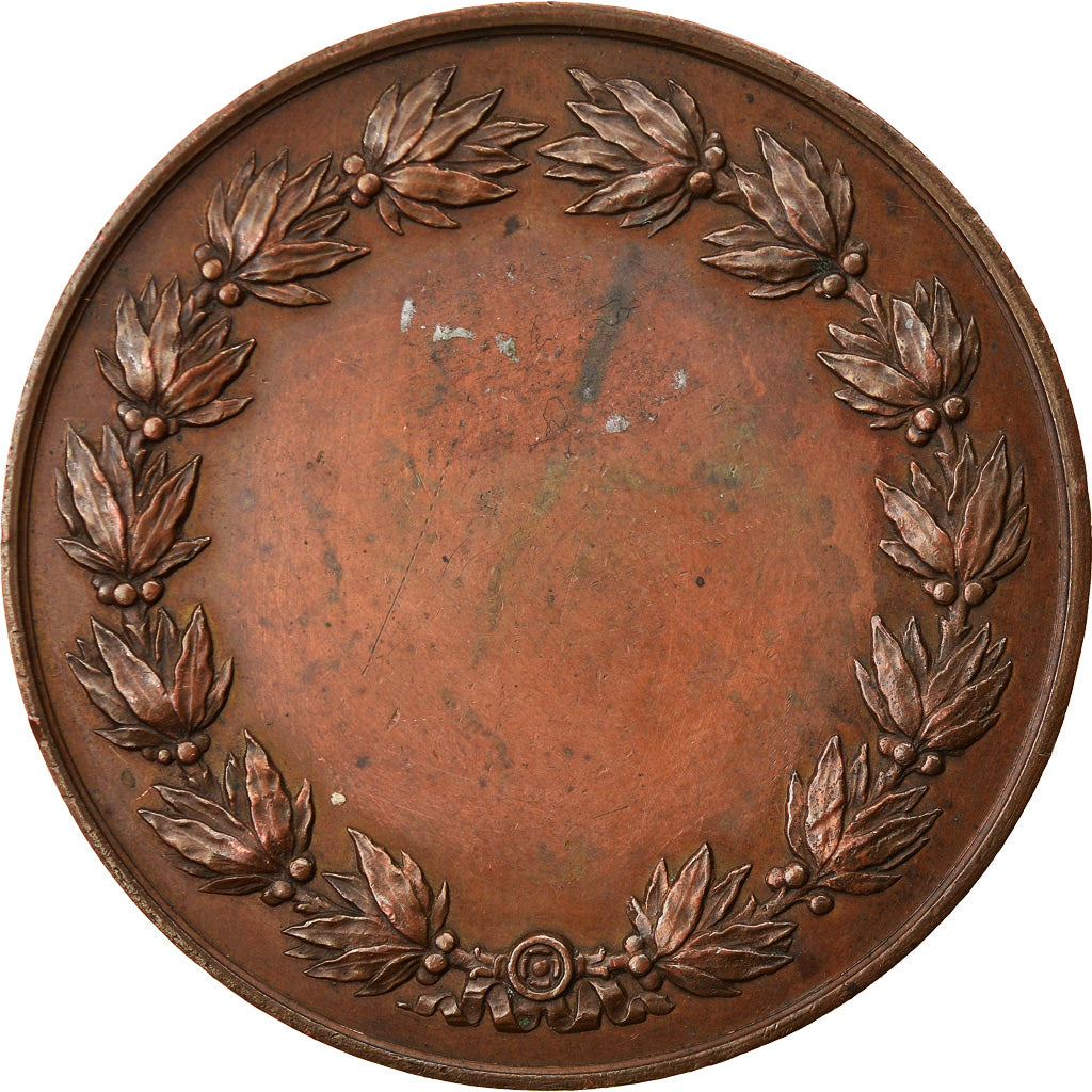 France, Medal, Cérès, République Française, Oudiné, AU(50-53), Copper