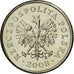 Coin, Poland, 20 Groszy, 2008, Warsaw, MS(65-70), Copper-nickel, KM:280