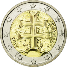 Slovacchia, 2 Euro, 2009, FDC, Bi-metallico, KM:102