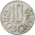 Coin, Austria, 10 Groschen, 1957, Vienna, EF(40-45), Aluminum, KM:2878