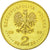 Coin, Poland, 2 Zlote, 2008, Warsaw, MS(63), Brass, KM:656