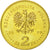 Coin, Poland, 2 Zlote, 2009, Warsaw, MS(63), Brass, KM:709