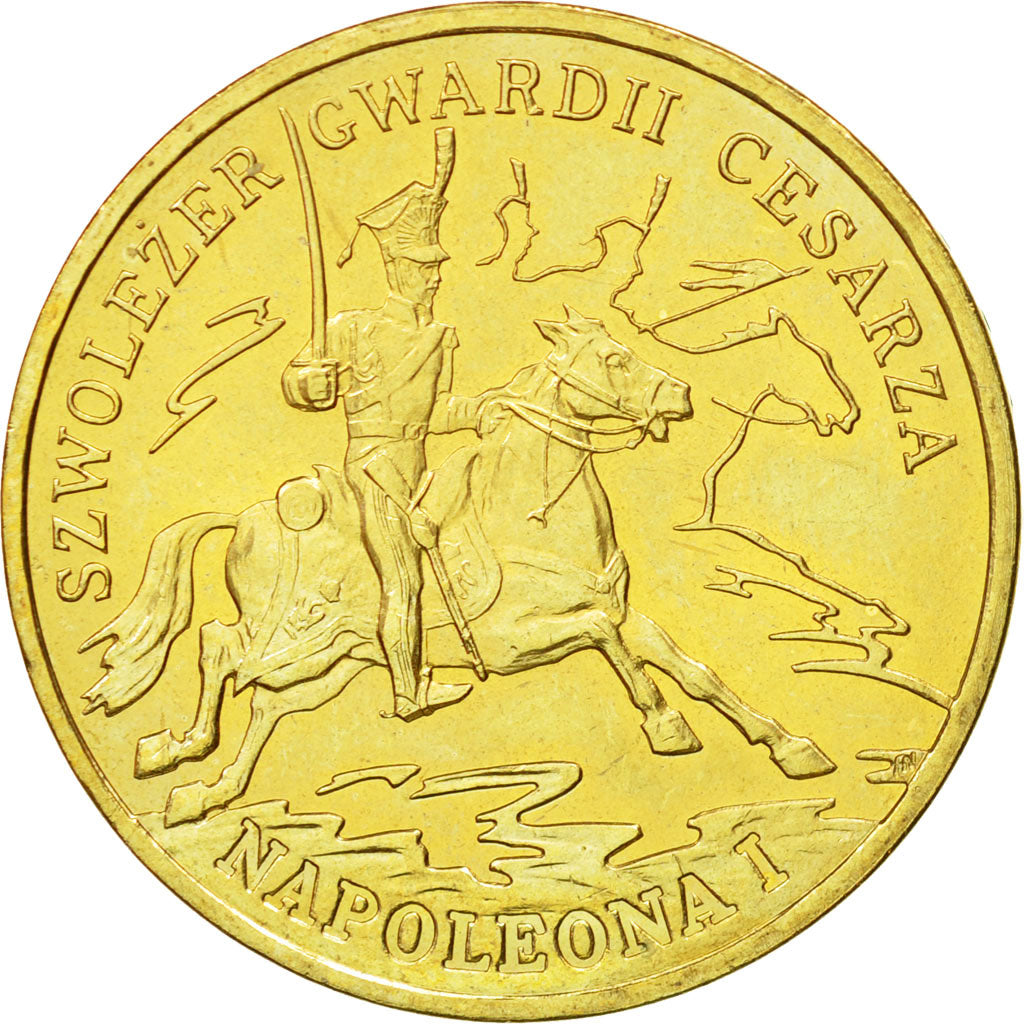 Coin, Poland, 2 Zlote, 2010, Warsaw, MS(63), Brass, KM:718
