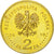 Coin, Poland, 2 Zlote, 2010, Warsaw, MS(63), Brass, KM:718