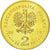 Moneda, Polonia, 2 Zlote, 2010, Warsaw, SC, Latón, KM:730