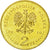 Coin, Poland, 2 Zlote, 2010, Warsaw, MS(63), Brass, KM:735