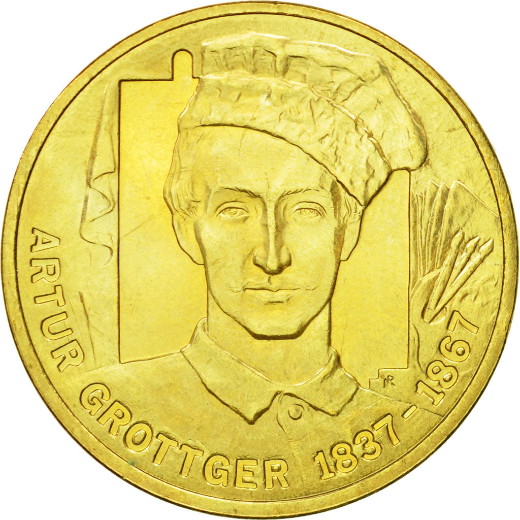 Coin, Poland, 2 Zlote, 2010, Warsaw, MS(63), Brass, KM:746