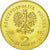 Moneda, Polonia, 2 Zlote, 2010, Warsaw, SC, Latón, KM:749