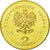 Coin, Poland, 2 Zlote, 2010, Warsaw, MS(63), Brass, KM:751