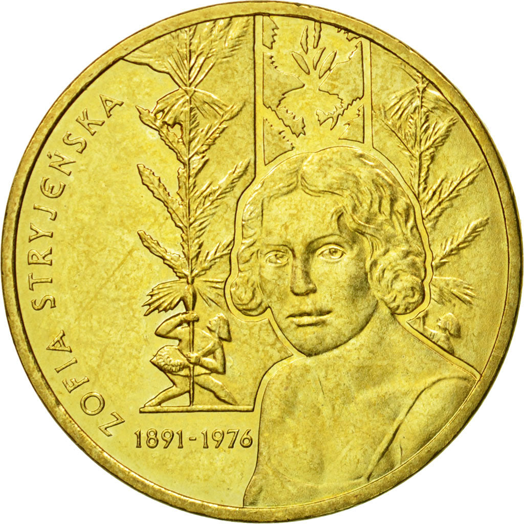 Coin, Poland, 2 Zlote, 2011, Warsaw, MS(63), Brass, KM:764