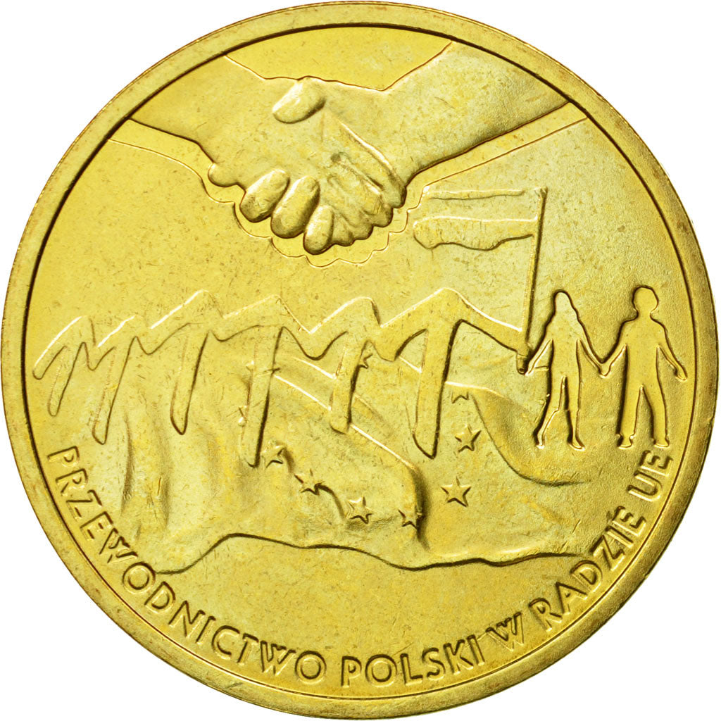 Coin, Poland, 2 Zlote, 2011, Warsaw, MS(63), Brass, KM:777